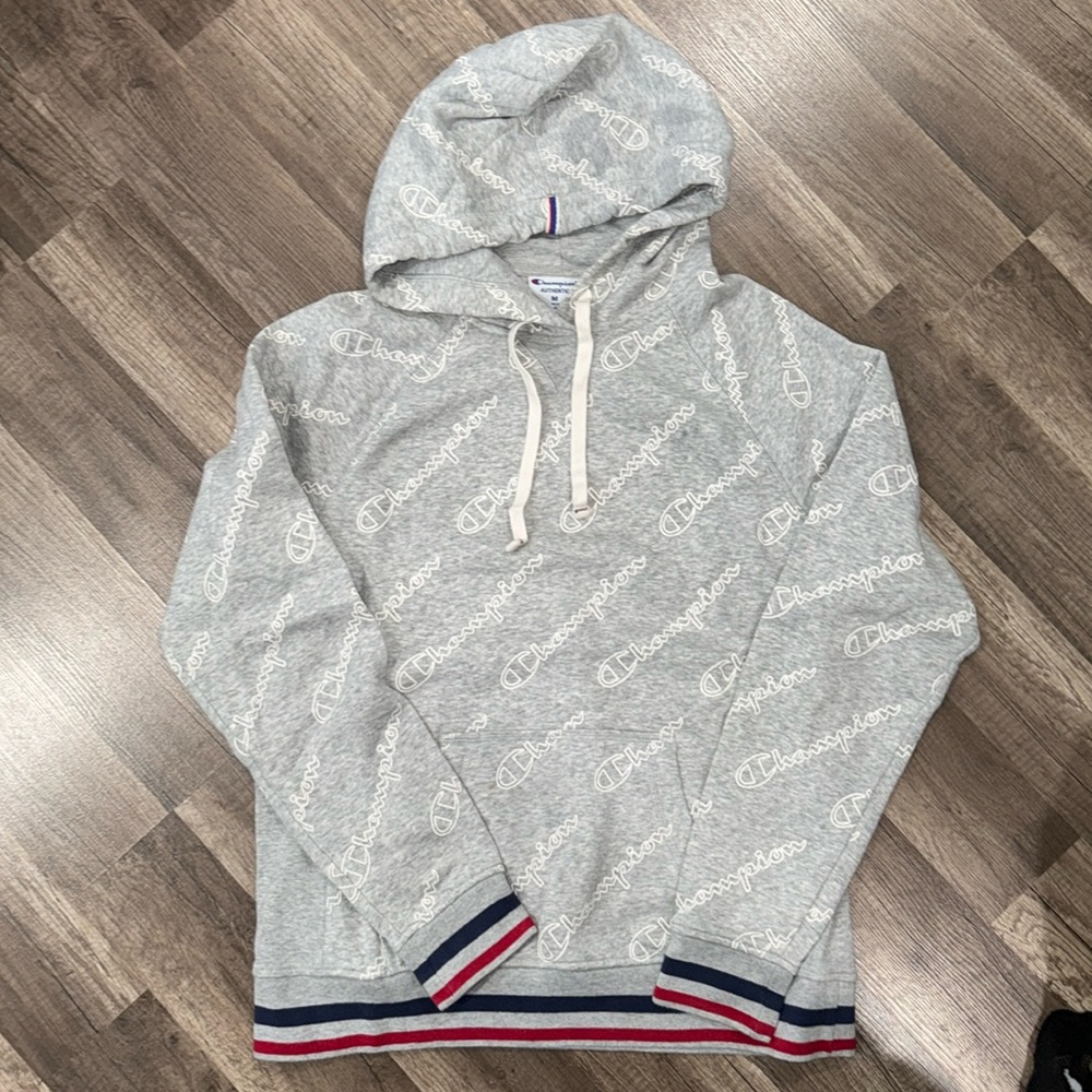 Champion hoodie.